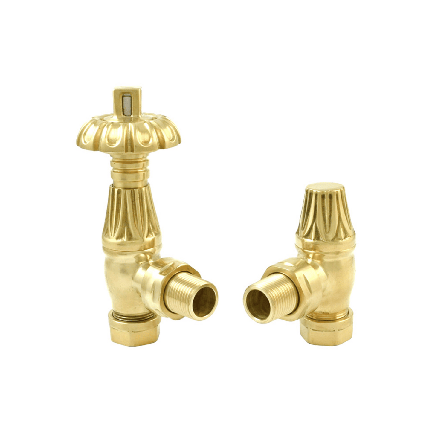 DQ Morgan Luxury TRV - Angled - Polished Brass - MOR-TRV-PB