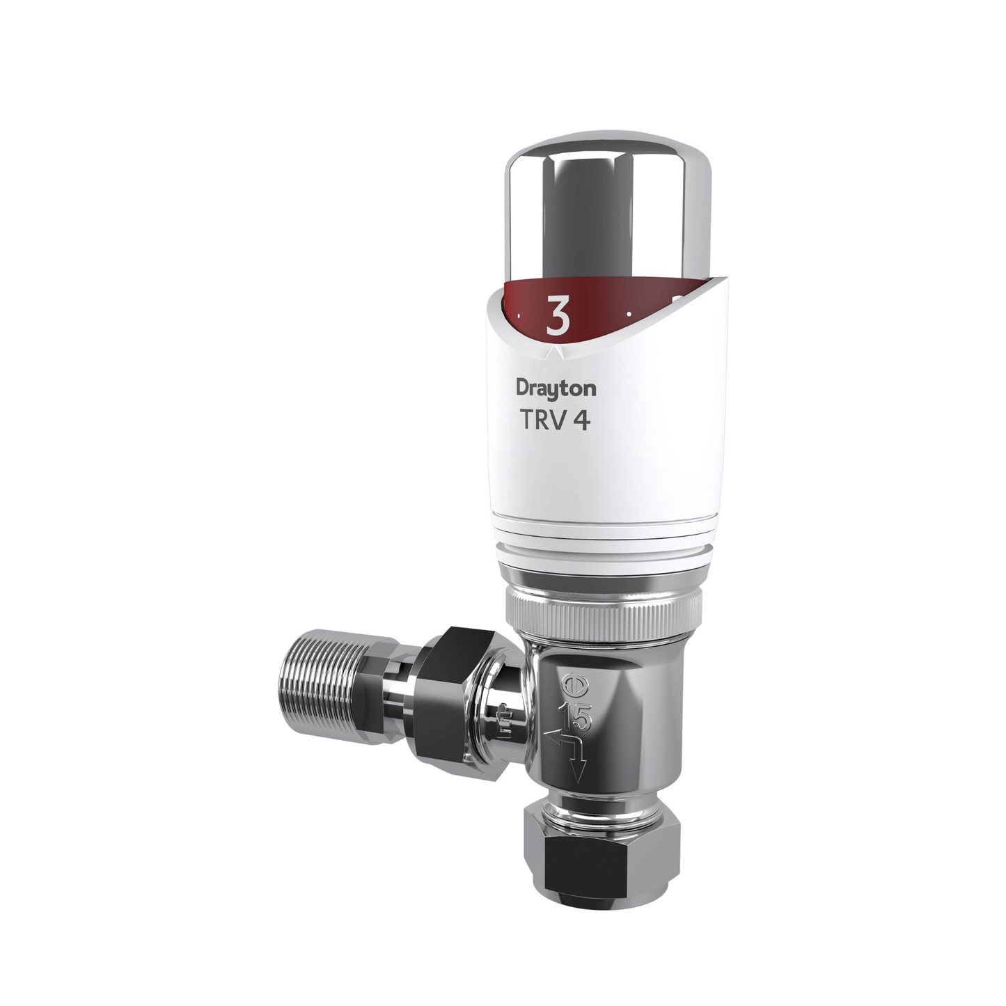 Drayton TRV4 Classic - Angle - 1/2" - 07 05 153