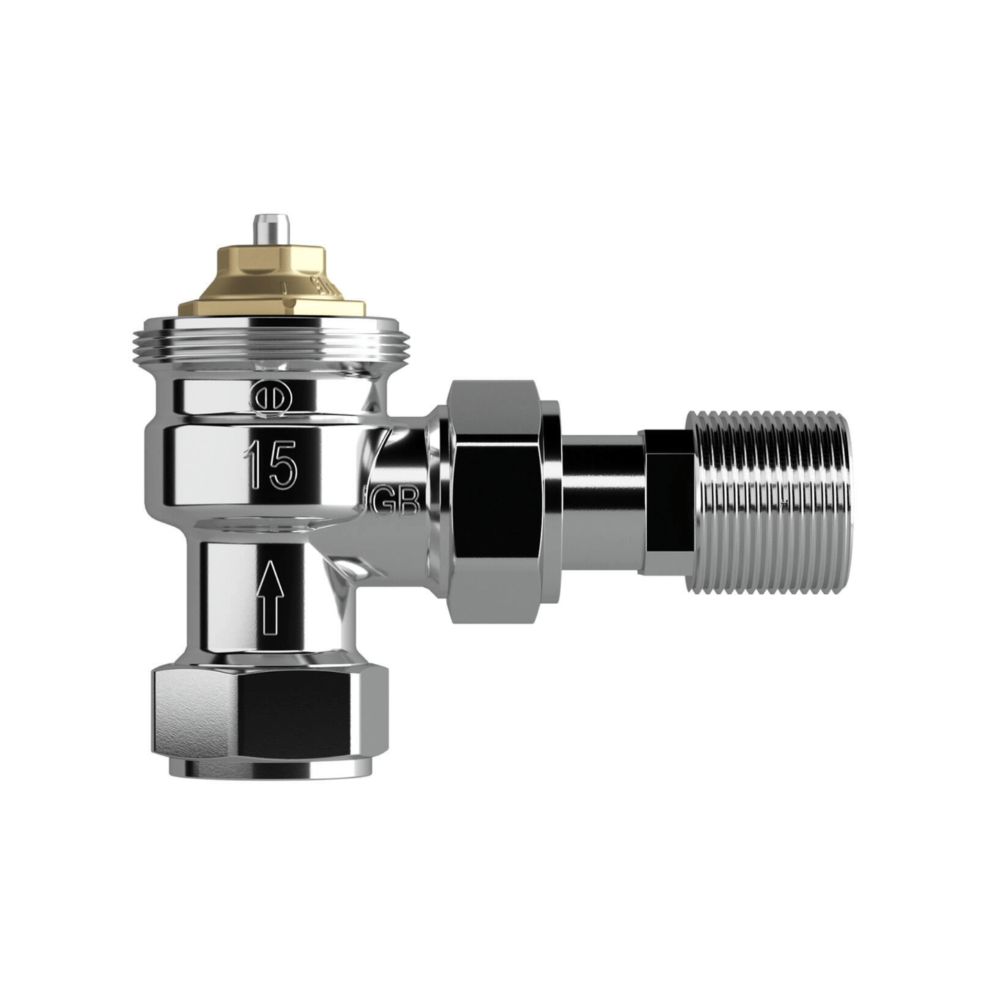 Drayton Auto-Balancing TRV Valve Body - Angle - 15mm - 07 15 560