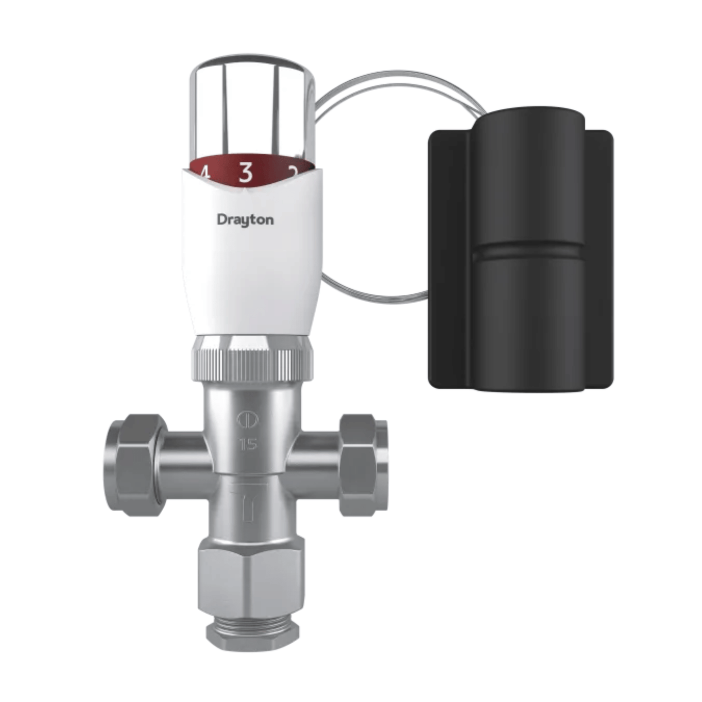 Drayton 3-Way Tapstat (Pumped) - 15mm - 07 45 016