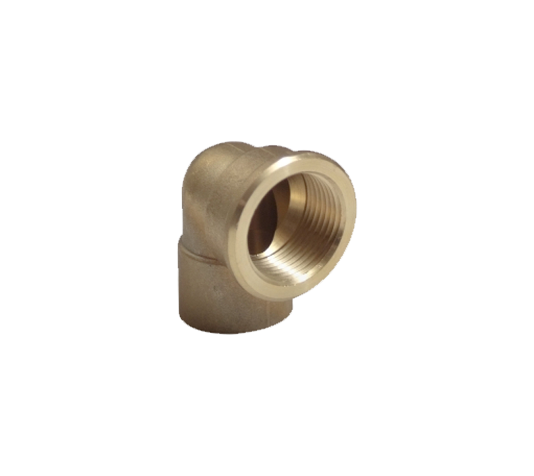 Kitemarked End Feed Female Iron Elbow - 22mm x 3/4"