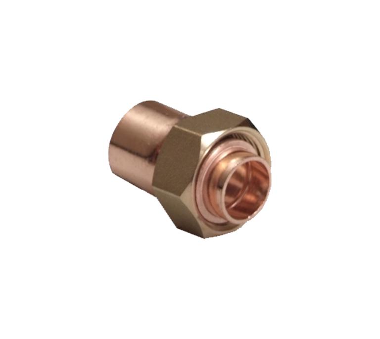 Kitemarked End Feed Straight Tap Connector - 22mm x 3/4"