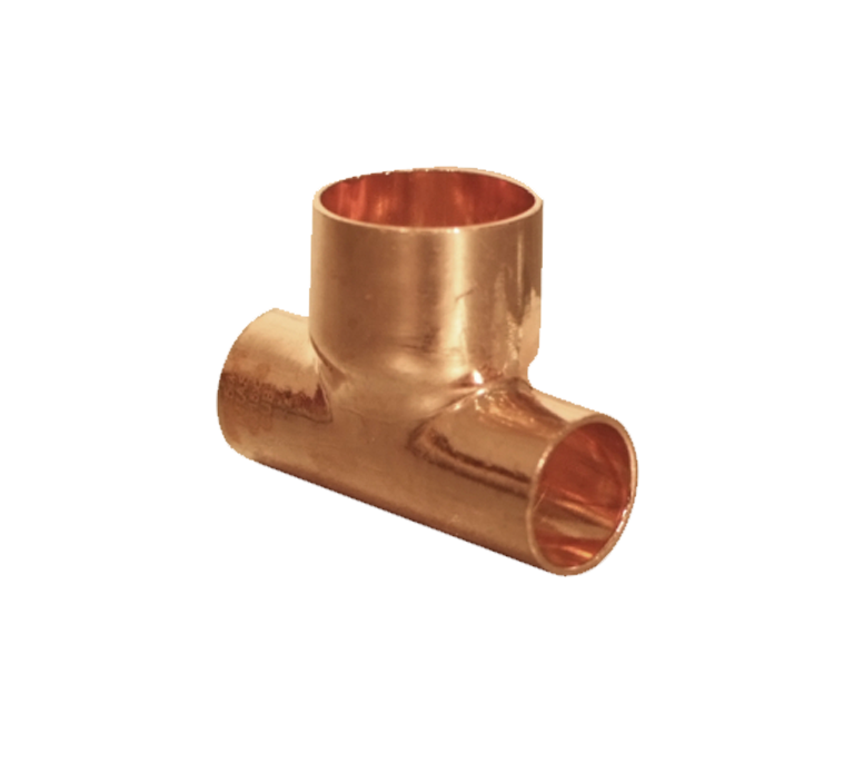 Kitemarked End Feed Both Ends Reducing Tee - 28mm x 28mm x 35mm