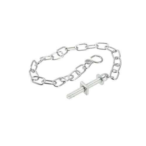 Peerless Basin Brazed Link Chain with Metal Stay - 12" - 200076
