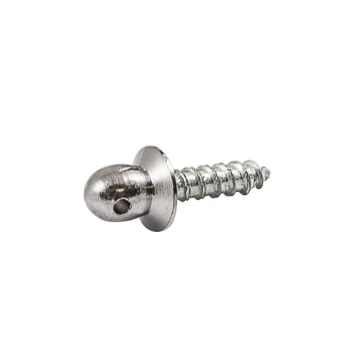 Peerless Brass Chain Stay Woodscrew - Chrome Plated - 201076