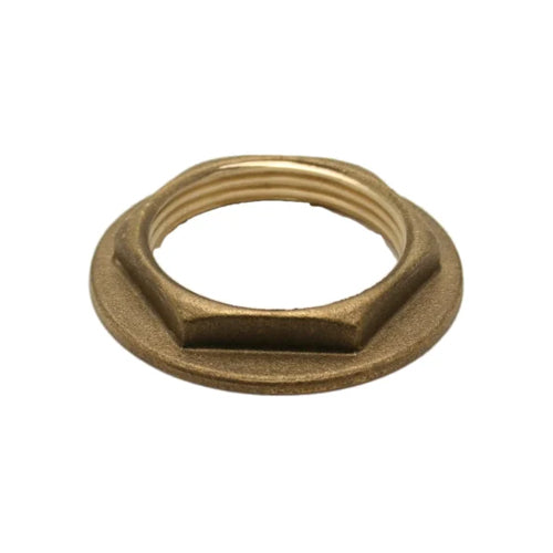 Peerless Basin Brass Backnut - 1 1/4" with 2 3/8" Flange - 200025