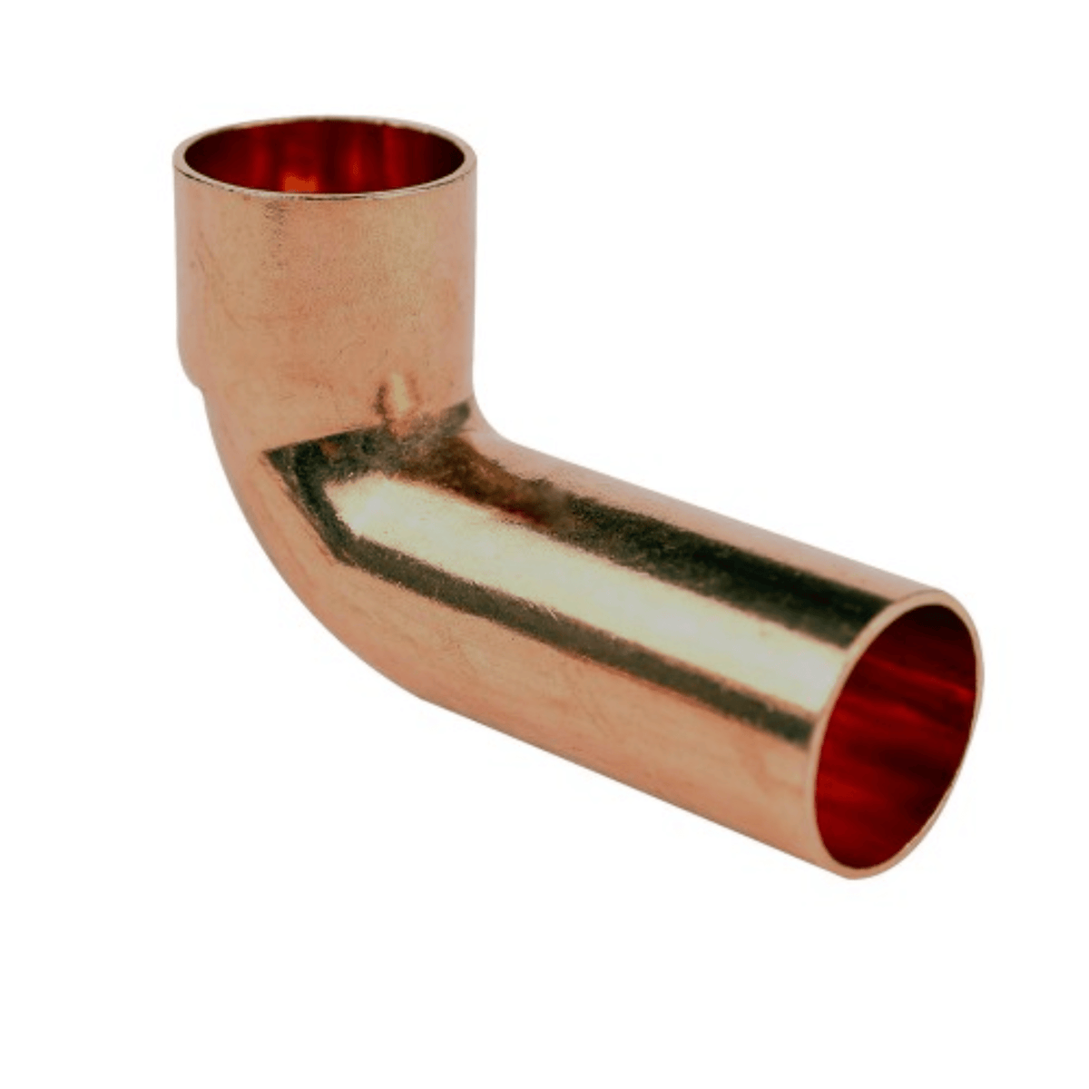 End Feed - Long Tail Street Elbow - 22mm