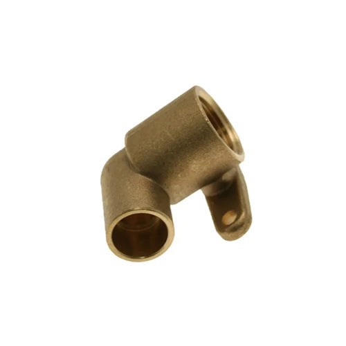 Kitemarked Endfeed Angled Wallplate Adaptor - 15mm x 1/2"