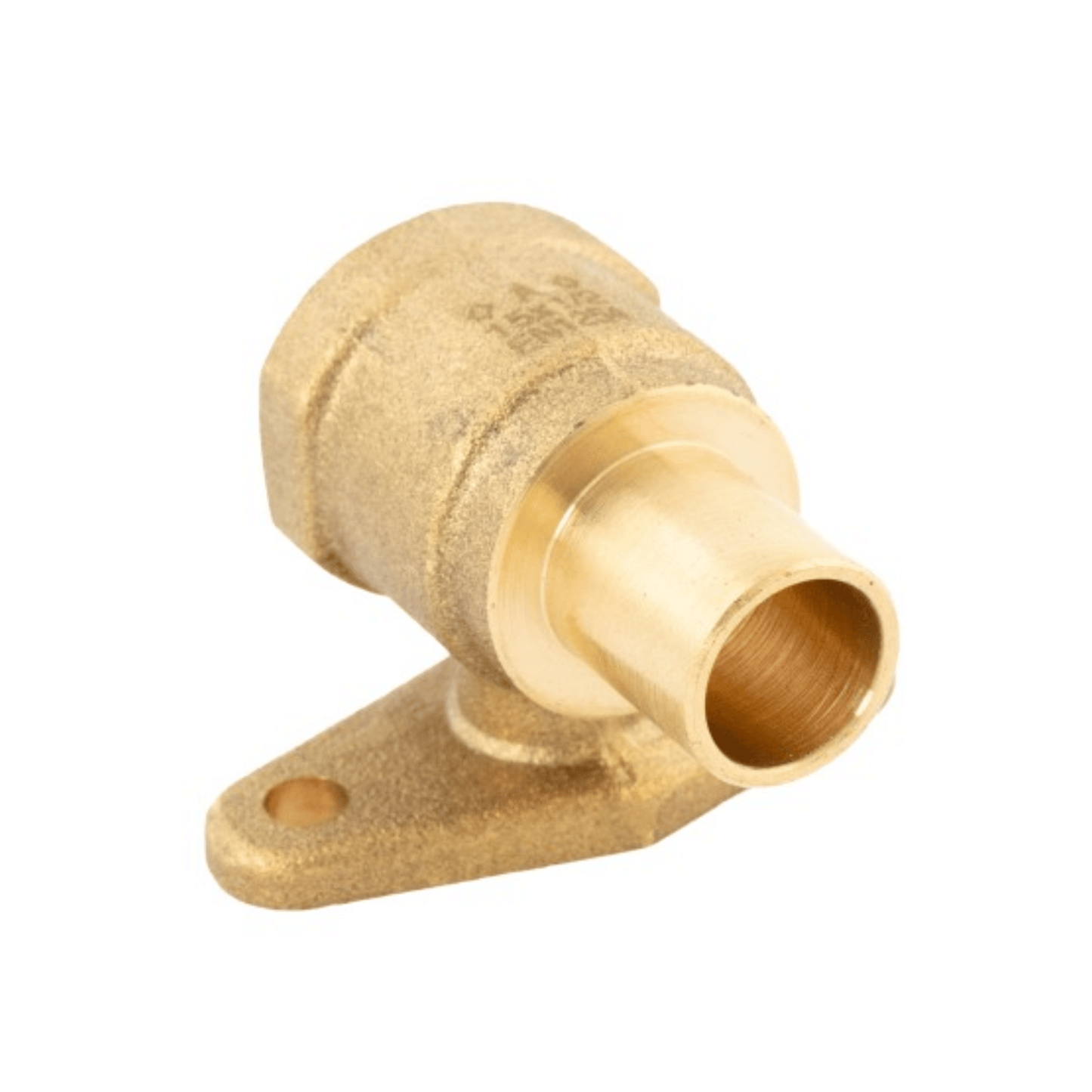 End Feed - Straight Backplate Adaptor - 15mm x 1/2"