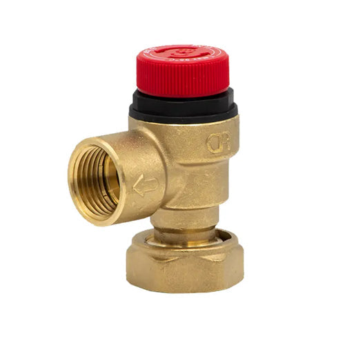 Fabdec Excelsior Pressure Relief Valve Complete with Nut - 6 Bar