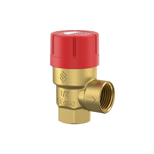 Flamco Prescor Safety Valve - 1/2"