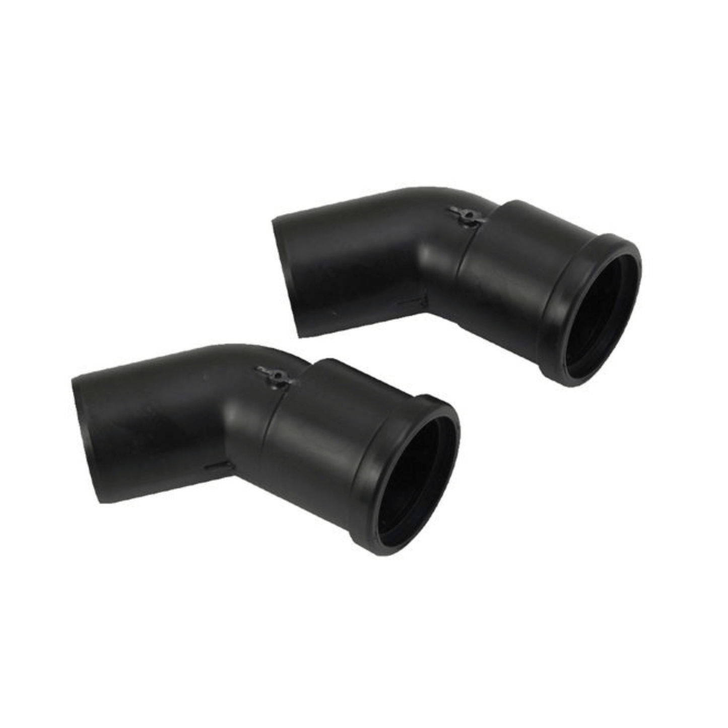 Glow-worm Plume Bends - 45 Degree - Pair - Black - 20219553