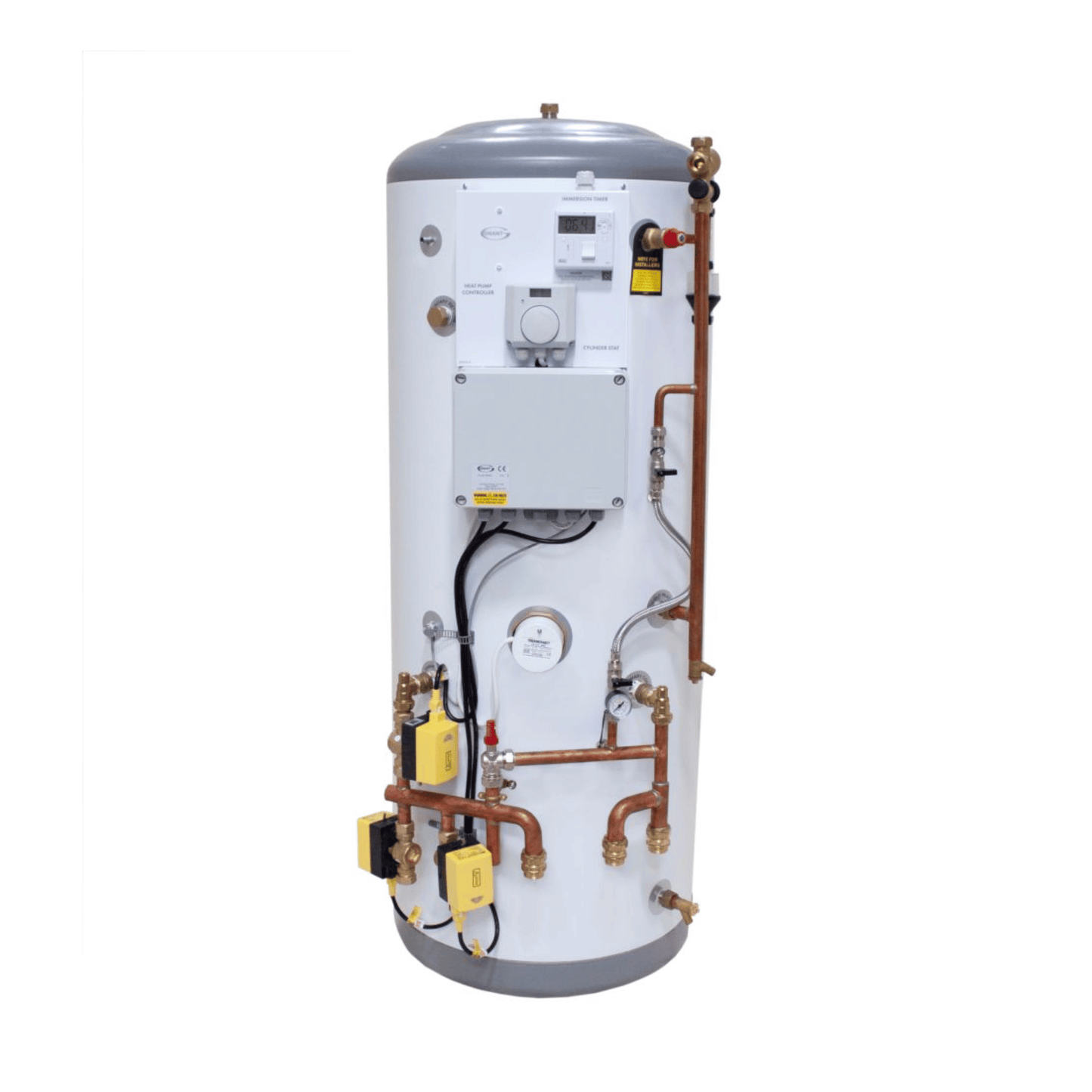 Grant Quick Recovery Pre-Plumbed Single Coil Cylinder - 210 Litre - QR2SC210PP