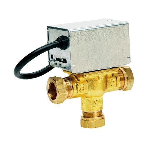 Honeywell 3 Port Mid Position Valve - 28mm - V4073A