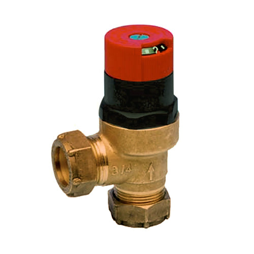 Honeywell Angled Automatic Bypass Valve - 22mm - DU145
