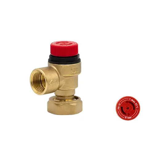Hyco Loose Nut Connection Pressure Relief Valve - 6 Bar