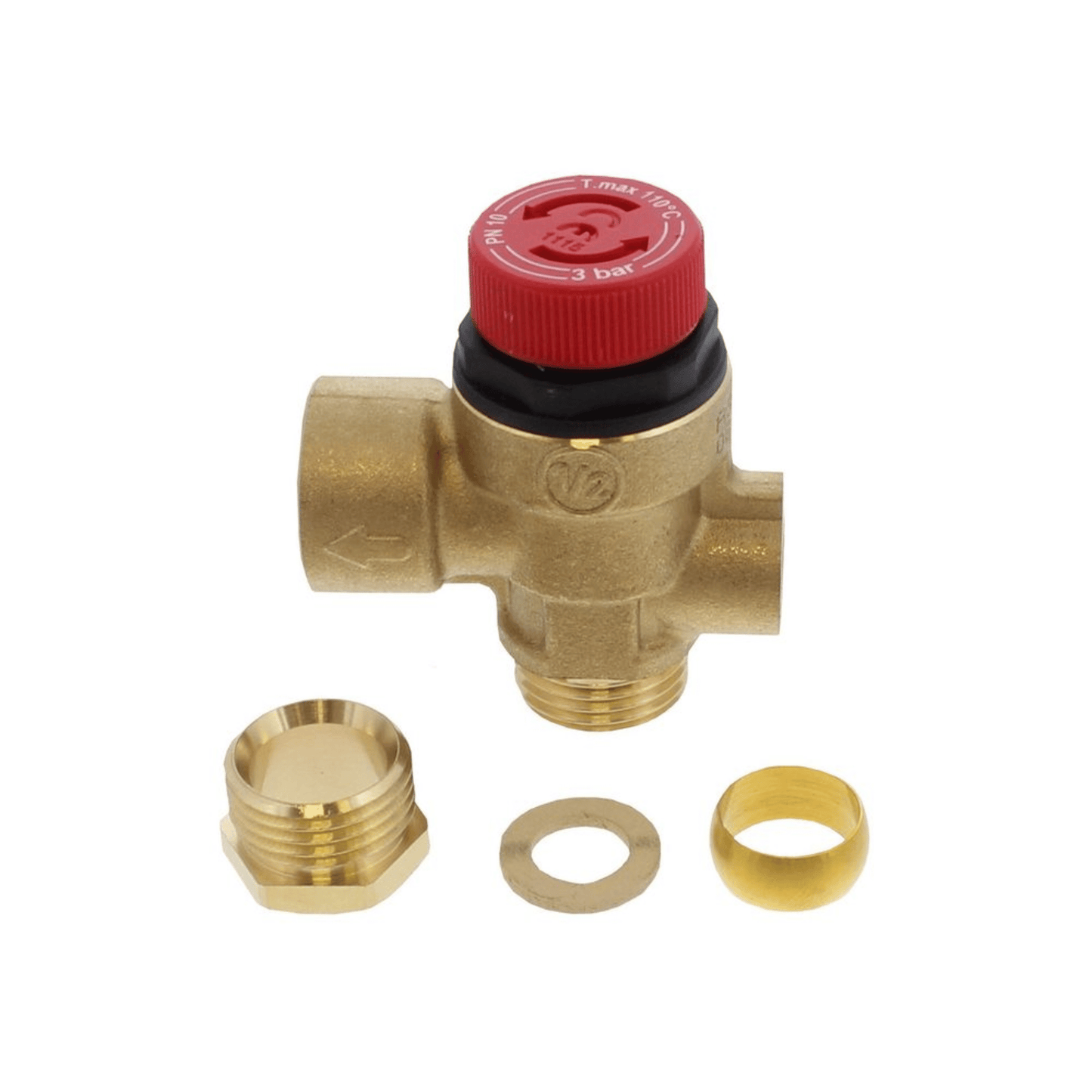 Ideal Altecnic Safety Valve Assembly - 1/2" - Optima FF/Classic/Classic FF - 075248
