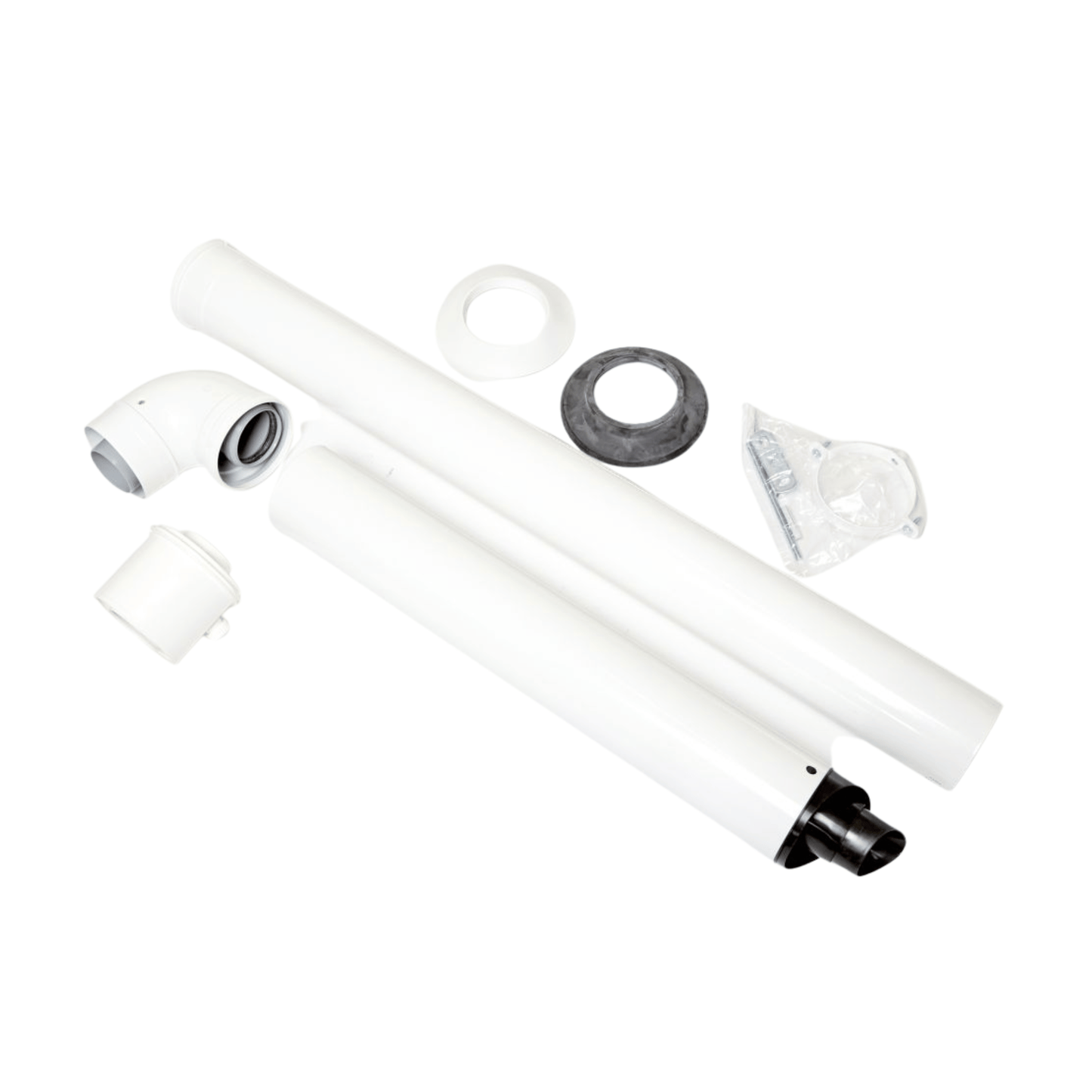 Ideal Logic & Vogue Standard Raised Horizontal Flue including VF Adapter & 1m Extension - 208290
