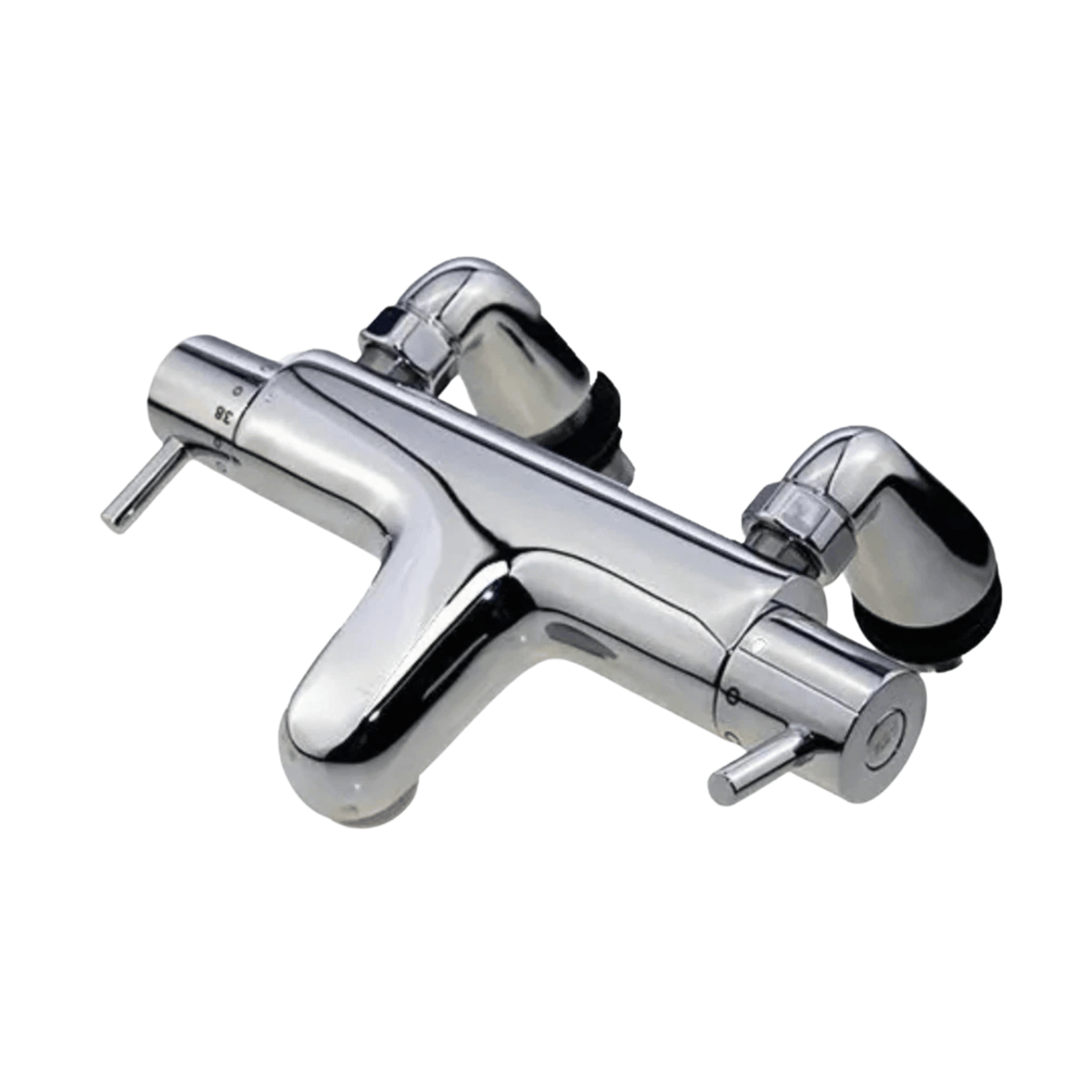 Inta Acura Thermostatic Bath Filler with Deck Mounting Legs - AC50020CP
