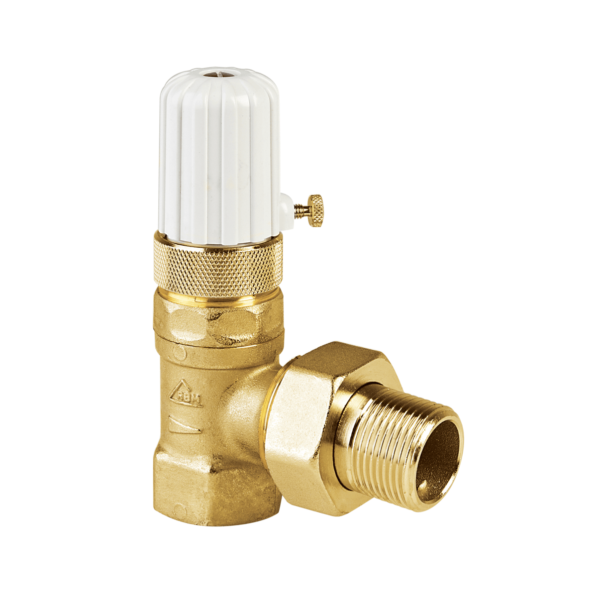 Inta By-Pass Valve - Setting Range 0.1 - 0.7 Bar - Angled - 3/4" Female x Male - BP012407500