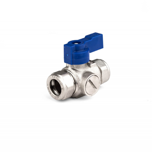 Inta Flow Regulator with 12 l/min Cartridge - Screwdriver Operated - 22mm - CP961R12XC22