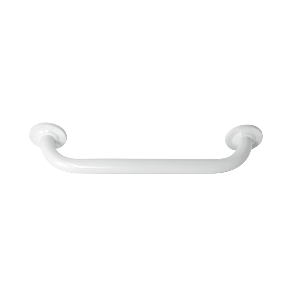 Inta Powder Coated Grab Rail with Exposed Fixings 35mm - 600mm - White - GR60035WH