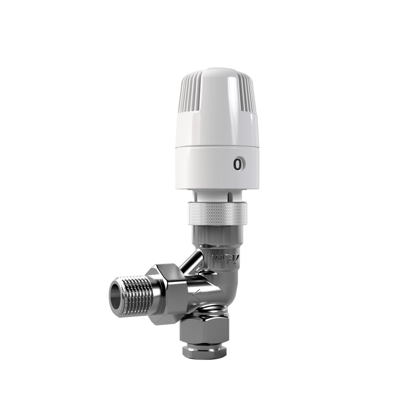 Inta Pressure Independent Thermostatic Radiator Valve - Angled - 15mm - PTRV15A