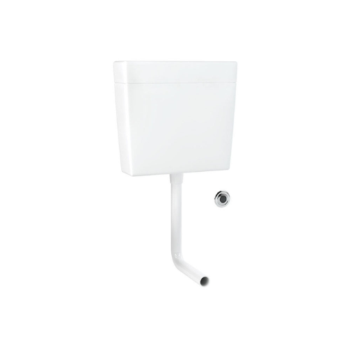 Inta Infrared WC Flush Concealed Cistern, Flush Valve Inlet and Infrared Sensor - 6 Litre - Mains Operated - IR2569