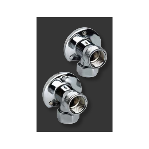 Inta Inspiration Wall Elbows - Chrome - IX100014CP