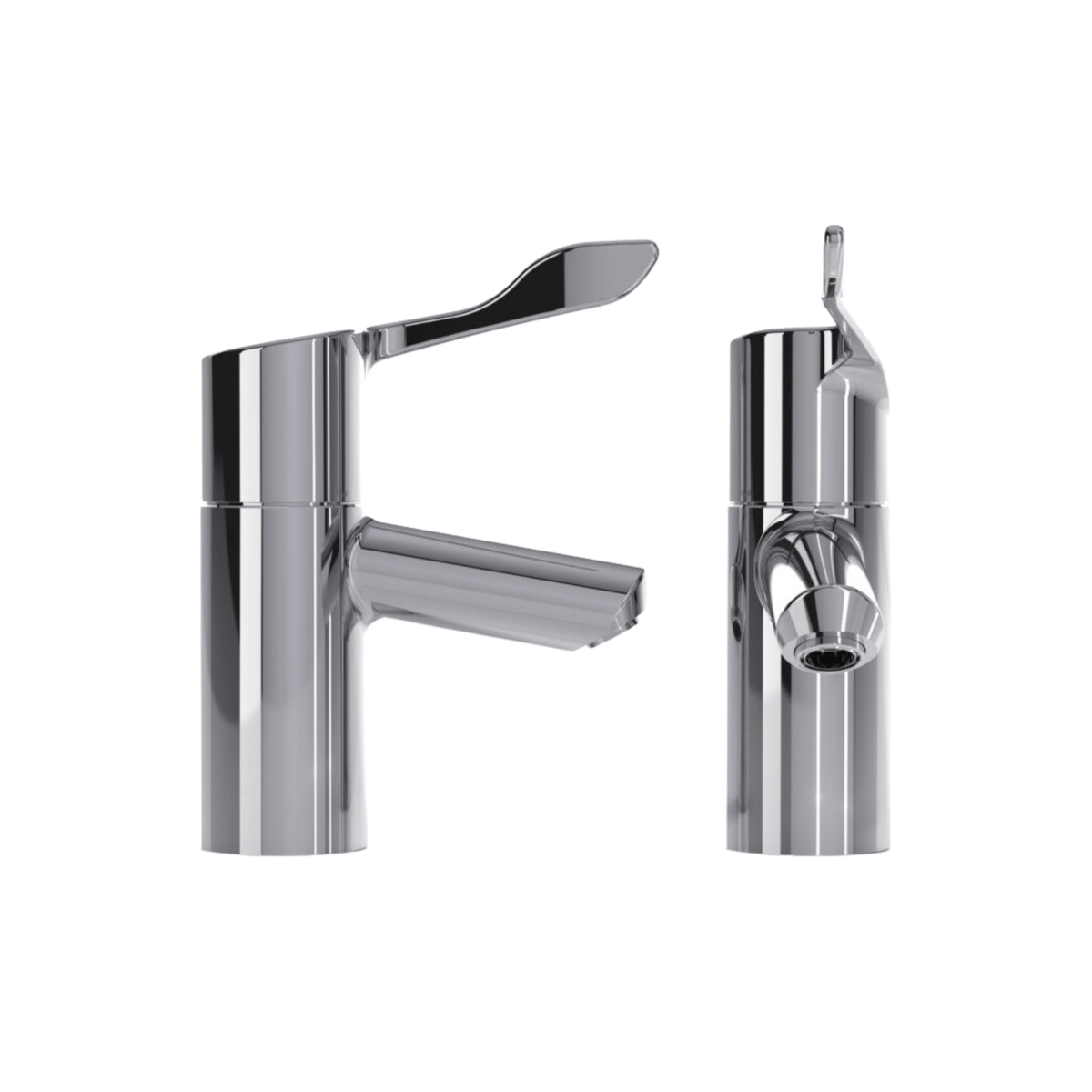 Inta Intatherm Eco Thermostatic Basin Mixer Tap with Flexible Tails - 7 L/min - IT1008FT