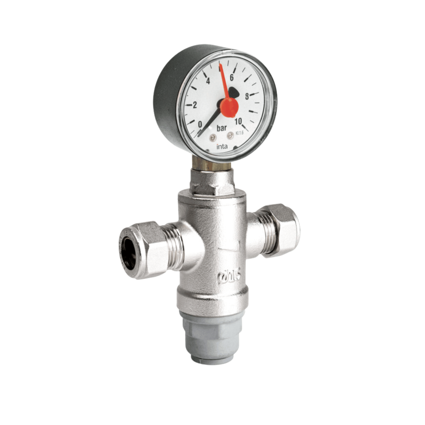 Inta Mini Pressure Reducing Valve with Tamper Cap - 15mm - PRV11391500.1