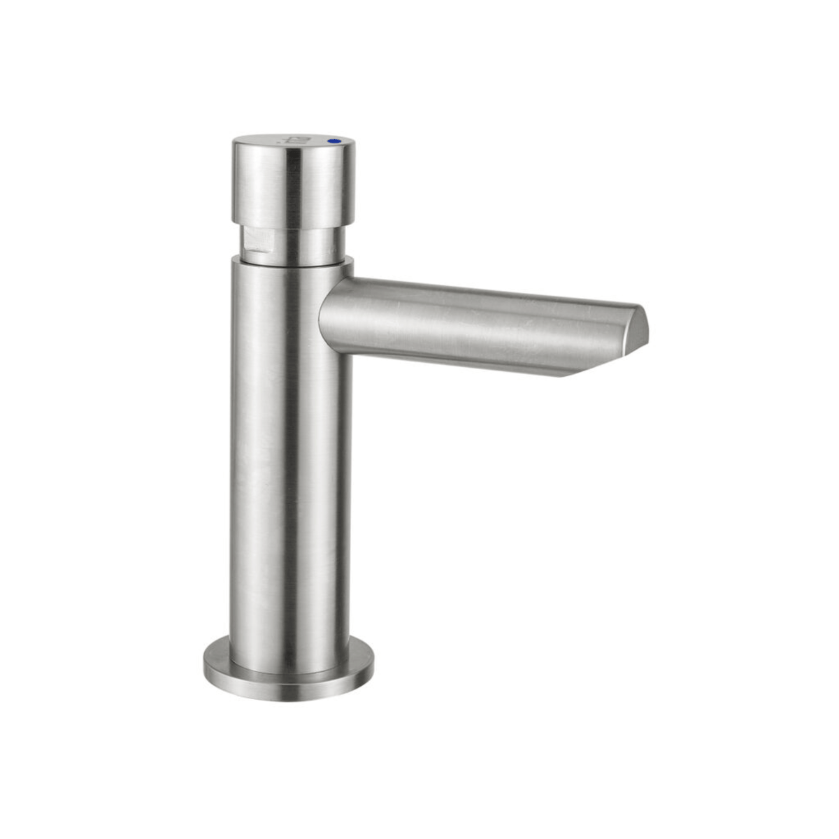 Inta Non-Concussive Basin-Mounted Tap - Stainless Steel - NC112SS