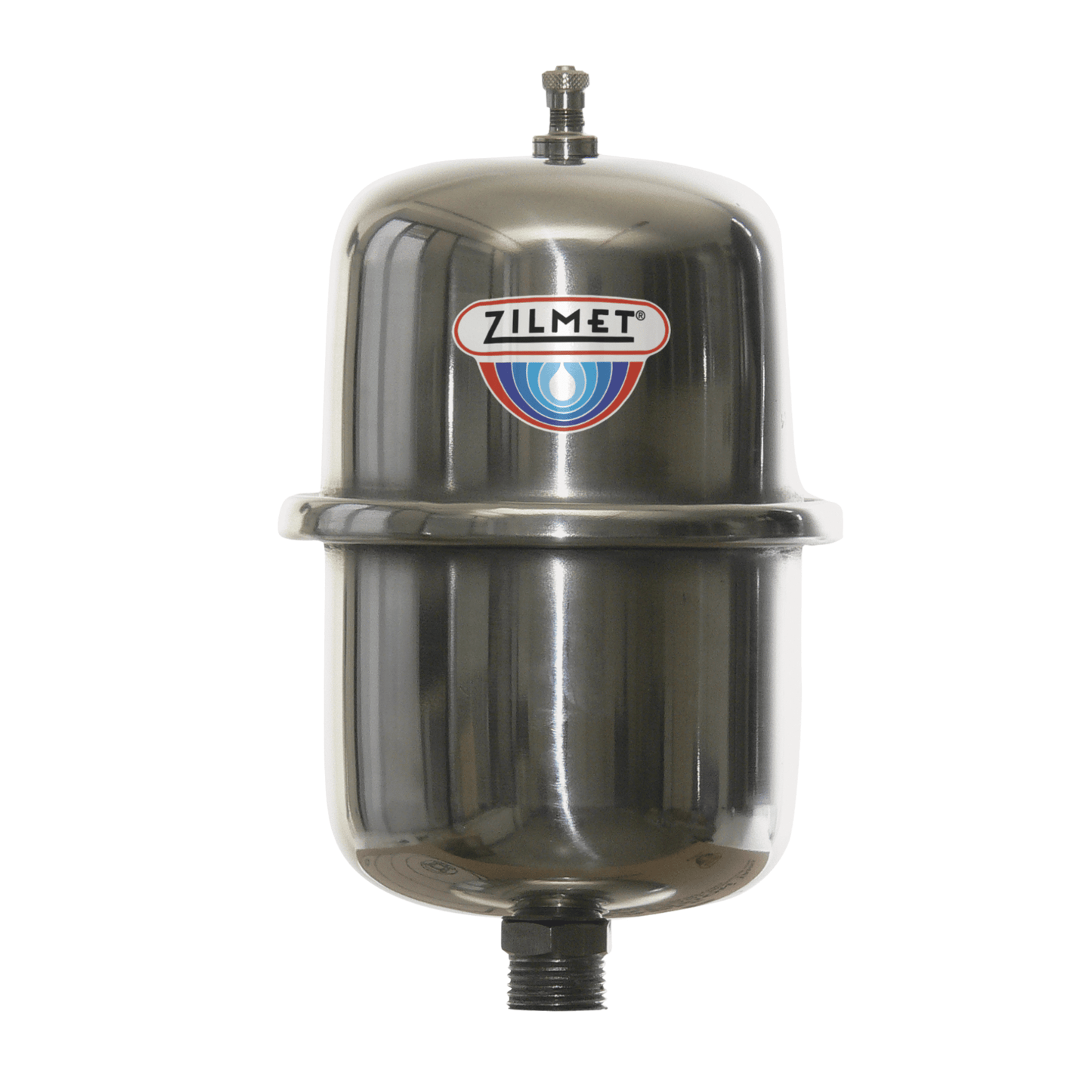 Zilmet Inox-Pro Expansion Vessel Shock Arrestor - Dull Stainless Steel - 0.16 Litre - 15mm - 11B000AA02NO