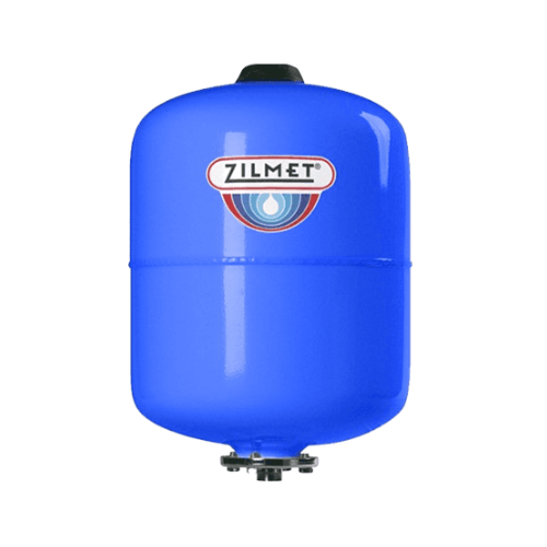 Zilmet Ultra-Pro Wall Mounted Vertical Expansion Vessel with Welded Bracket and Interchangeable Membrane - Potable - 18 Litre - 22mm - Z1-1100001951