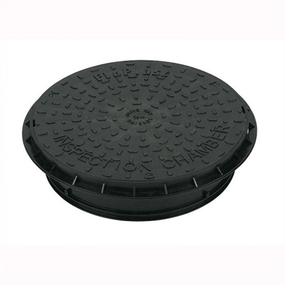 FloPlast 110mm Underground Drainage - Plastic Cover & Frame 450mm - D930