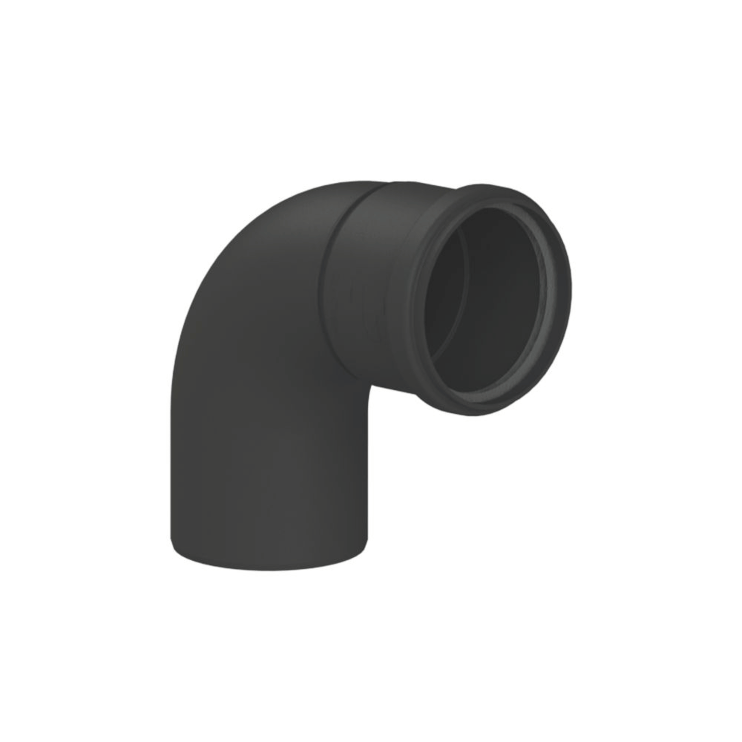 Navien 87 Degree Plume Bend - 60mm - Black - GXXX002054