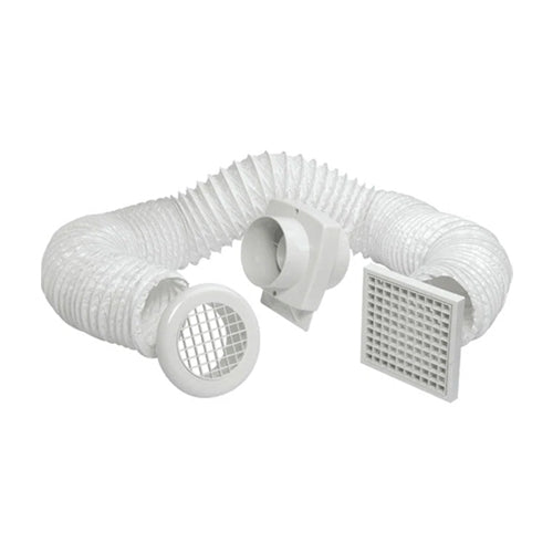 Manrose In-Line Shower Fan Kit with Timer - VSF100T