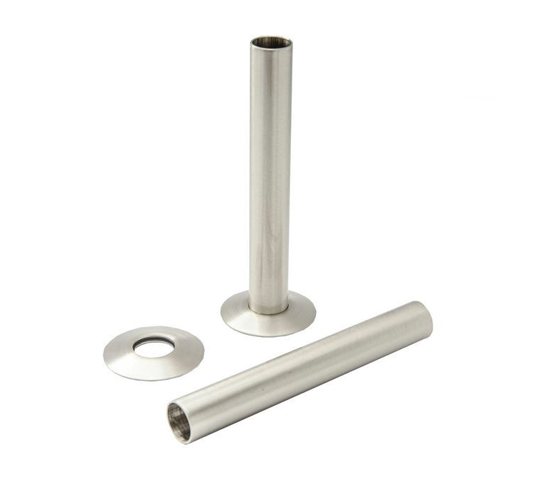 Vitow Pipe Set - 15mm x 180mm - Satin Brushed Nickel