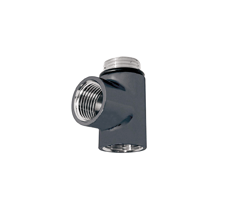 Vitow Dual Fuel T-Piece - Basalt Grey