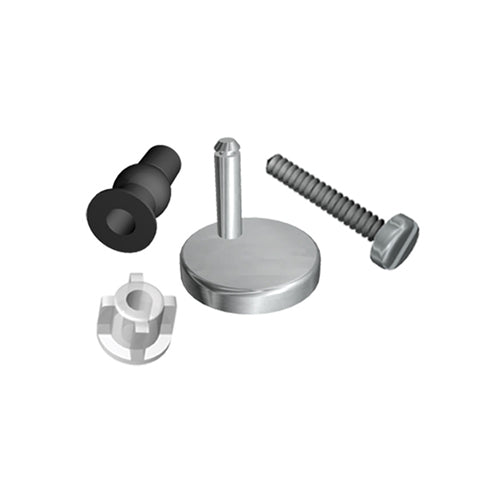 Korona Blind Fix Hinge - Top & Bottom Fix - Stainless Steel (Pair)