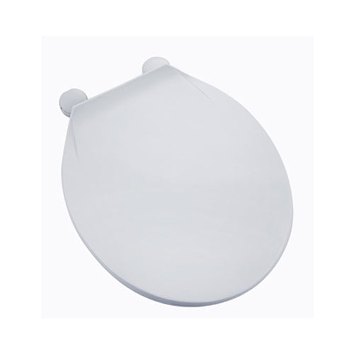 Korona Polo Toilet Seat - White with Plastic Hinges