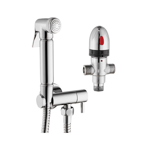 Vitow Round Douche Kit with TMV - Chrome