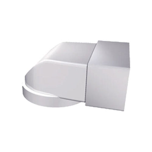Vitow Ducting 90° Elbow to Hood - 100mm x 110mm x 54mm