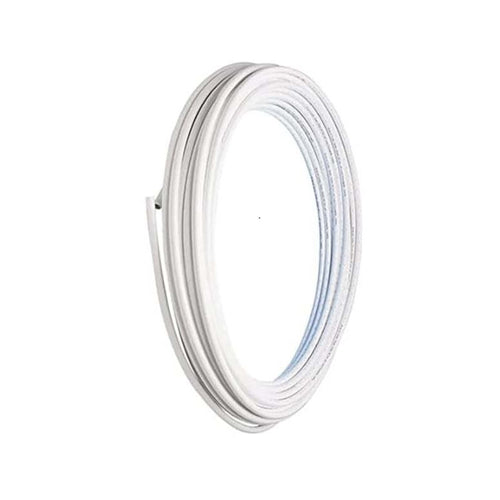 FirstFix Polybutylene Pipe (Coil) - 10mm x 50m - White - FFPB10W