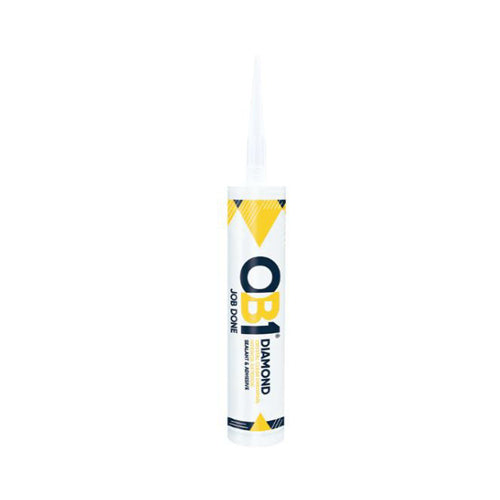 OB1® Diamond Crystal Clear Universal Sealant & Adhesive - 290ml - Clear (Box of 12) - 31002130