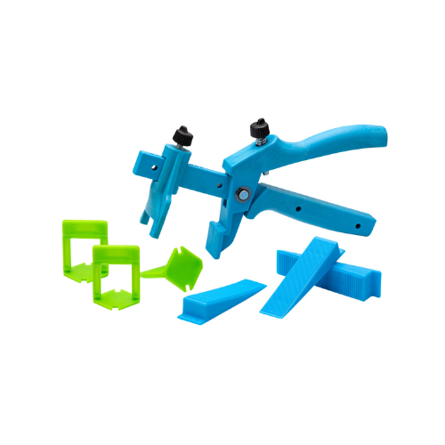 OX Pro Tile Leveling Kit -100 Wedges, 100 5mm x 25mm Spacers and Pliers - OX-P161815