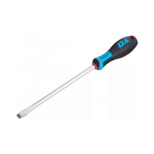 OX Pro Slotted Flared Screwdriver - 200 x 10mm - OX-P362220