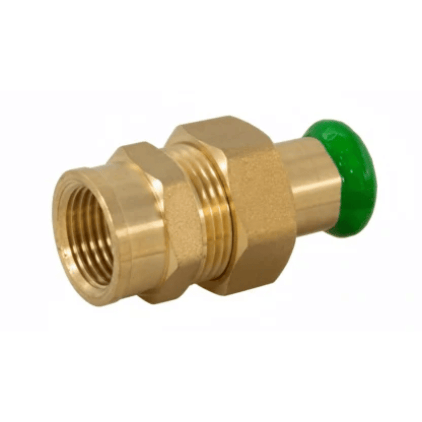 Pegasus PressFit Female Straight Union - M-Profile - Water - 22mm x 3/4" - 435425