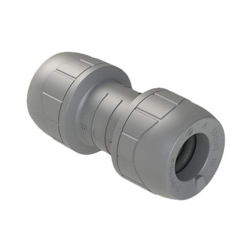 PolyPlumb Enhanced Coupler - 28mm - Grey - PB028
