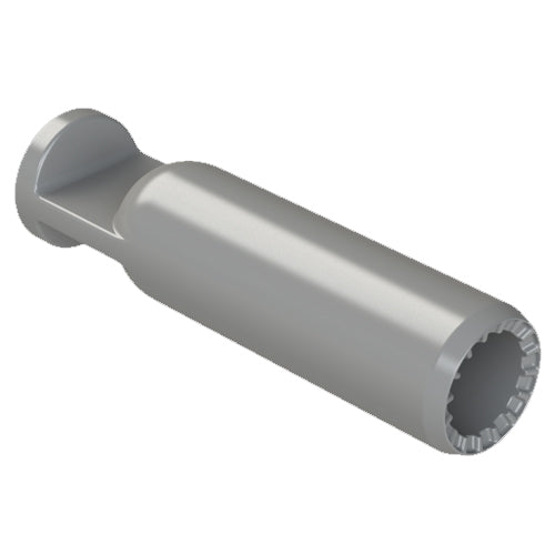 PolyPlumb Enhanced Spigot Blank End - 15mm - Grey - PB915